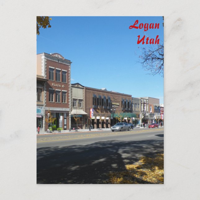 Logan - Main Street Postcard (Front)