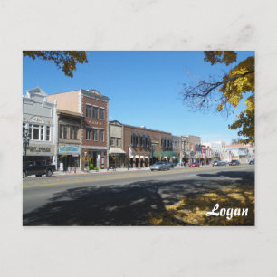 Logan - Main Street Postcard