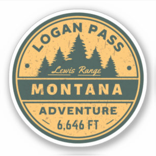 Logan Pass Hiking, montana alpine pass