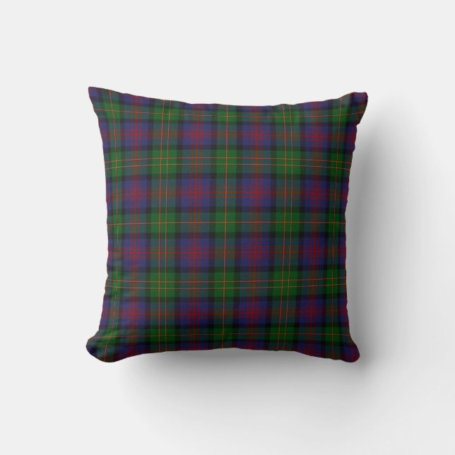 Logan Tartan Plaid Pillow (Front)
