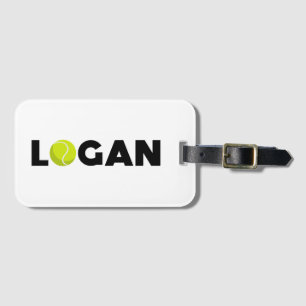 Logan Tennis Luggage Tag
