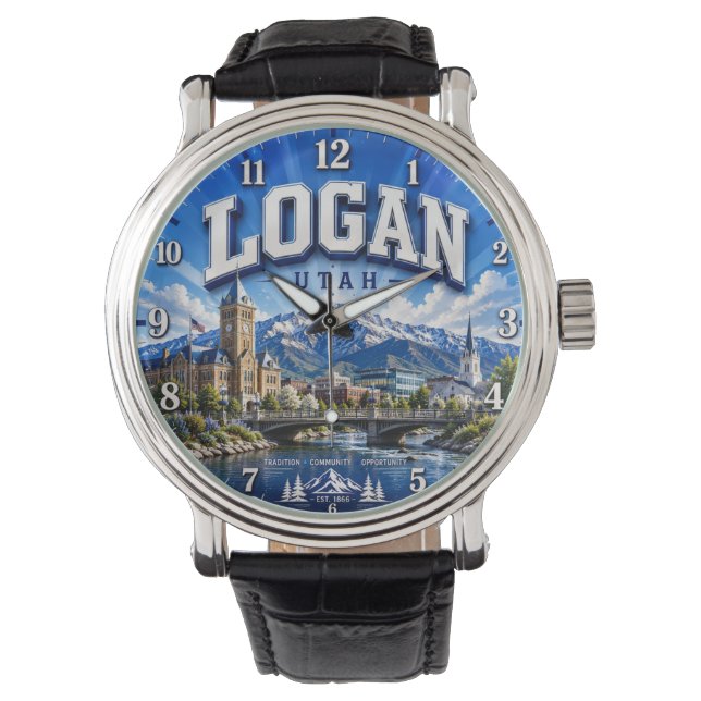Logan Utah Mountain Watch (Front)