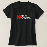 Logan & Veronica = LOVE (Dark) Pop Culture Graphic