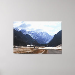 Logar valley in Slovenia Canvas Print