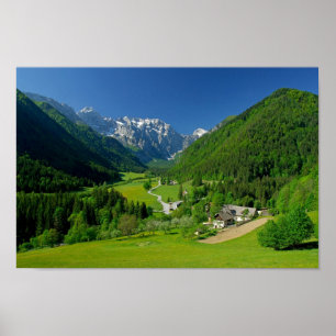 Logarian dolina Slovenia Poster