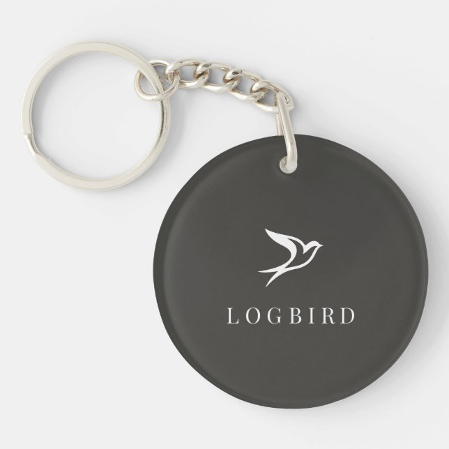 LOGBIRD — Acrylic Keychain (Front)