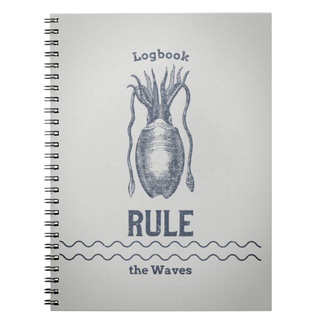 Logbook, Captain´s Log Notebook (Front)