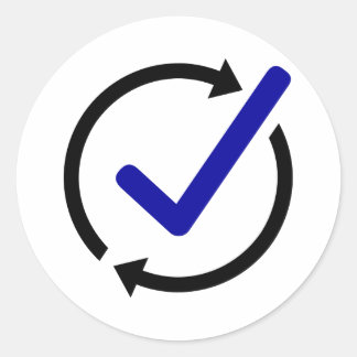 LogCheck Circular Sticker