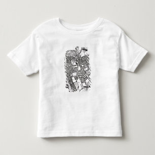 Loggan's map of Oxford, Western Sheet Toddler T-shirt