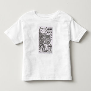 Loggan's map of Oxford, Western Sheet Toddler T-shirt