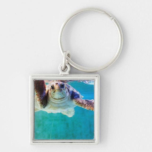 Loggerhead #4 Keychain (Front)