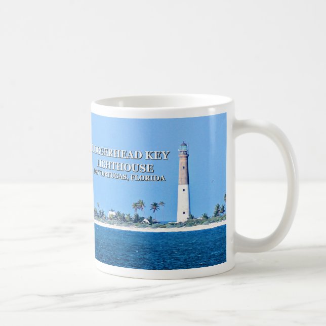 Loggerhead Key Lighthouse, Florida History Mug (Right)