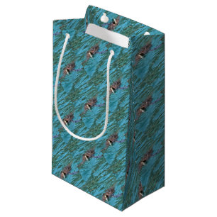Loggerhead Sea Turtle Wildlife Art Small Gift Bag