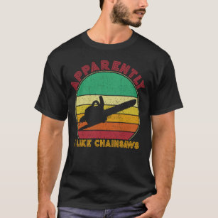 Logging Gifts Chainsaw Gear For Men Tree Trimmer_f T-Shirt