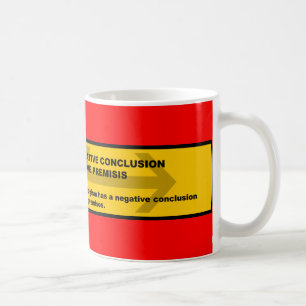 Logical Fallacy: Negative Conclusion From Affir... Coffee Mug