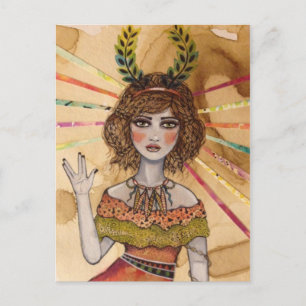 Logical Leighla Postcard