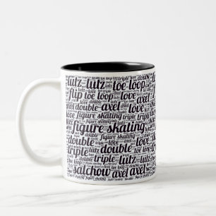 Logiciel cadeau de la Mug de patinage artistique