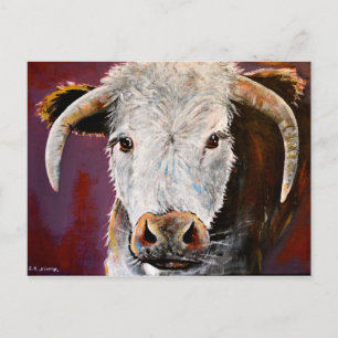 Logie Longhorn Postcard