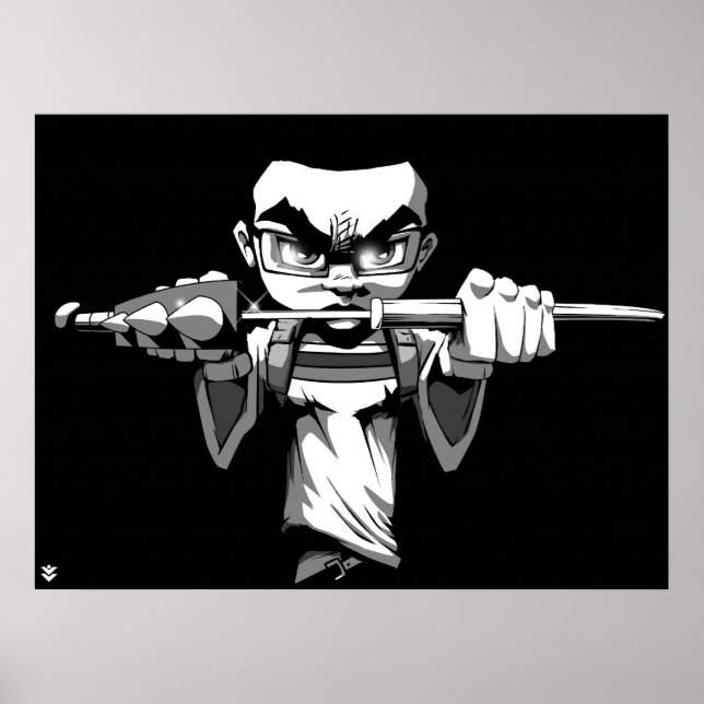 Logik sword blk poster (Front)