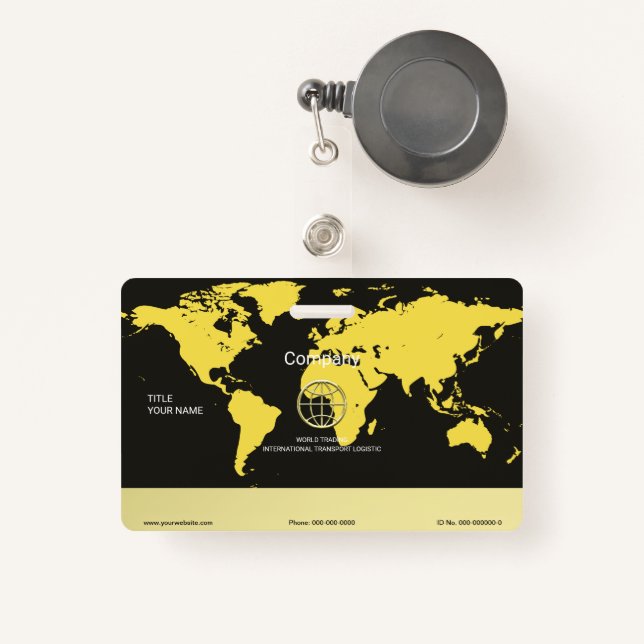 Logistic Badge (Front with Retractable)