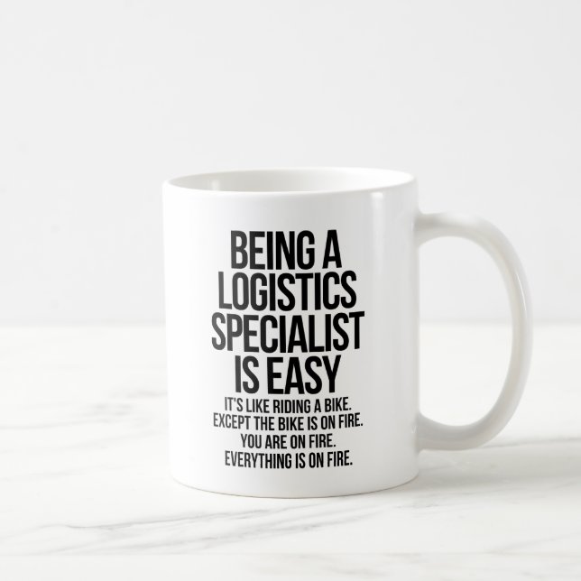 Logistics specialist coffee mug (Right)