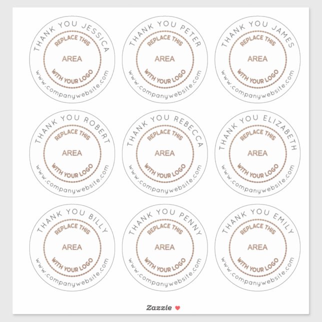 Logo 9 Large Individual Name Thanks Staff Delegate (Sheet)