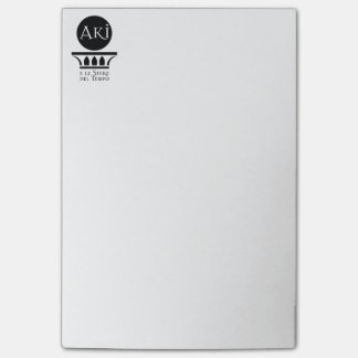 Logo Aki de post-it