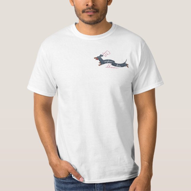 Logo and S is for Sloth t-shirt (Front)