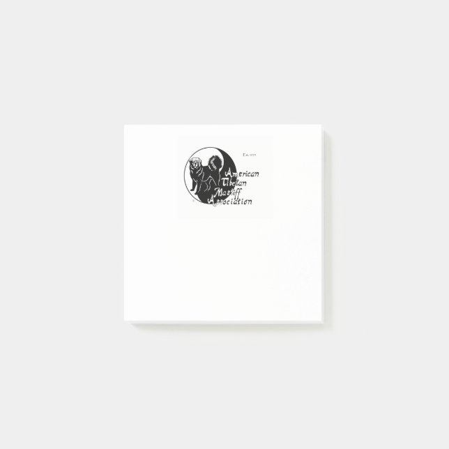 Logo ATMA post-it notes 3"x3" (Devant)