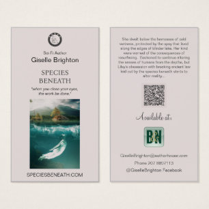 Logo Author Promotional Material Profile Card