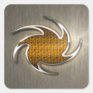 logo autocollant effet 3d