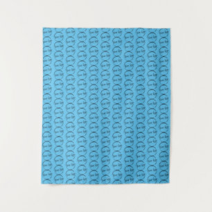 Logo Backdrop custom small business Tapestry