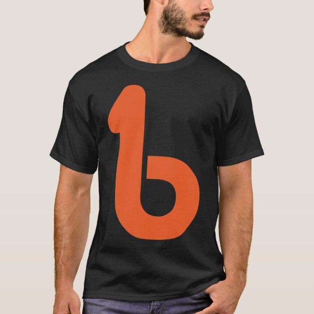 Logo BateWorld Orange Classic T-Shirt (Devant)