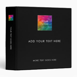 Logo Binders Black Template Business Company