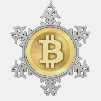Logo Bitcoin original Ornement de Noël