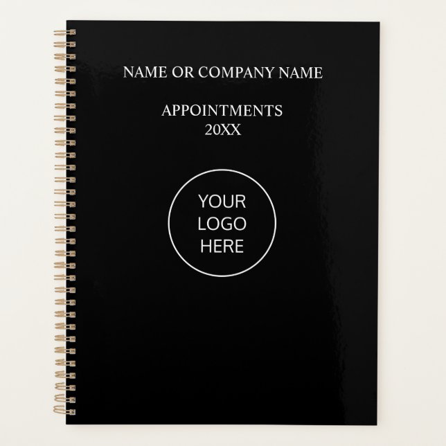 Logo Black White Business Rendez-vous Planificateu (Devant)