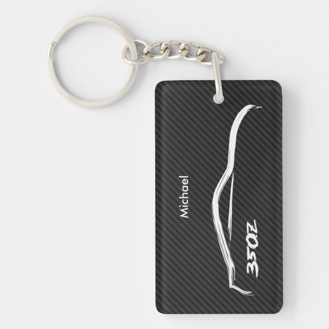 Logo blanc du traçage 350Z (Devant)