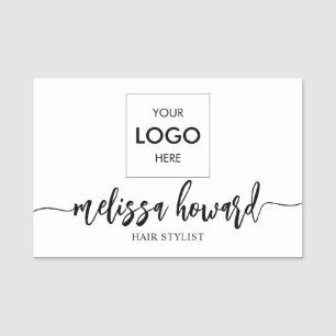 Logo Brush Script Name Tag