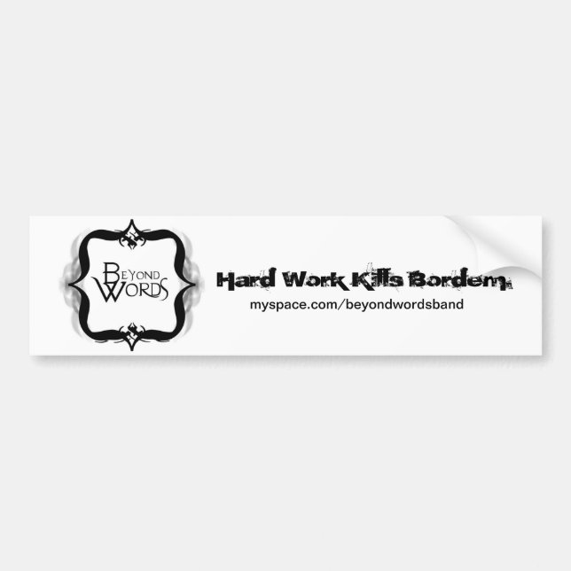 Logo Bumper Sticker (Front)