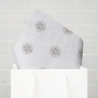 LOGO BUSINESS BRANDING modern simple large Tissue Paper