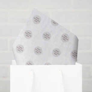 LOGO BUSINESS BRANDING modern simple professional Tissue Paper