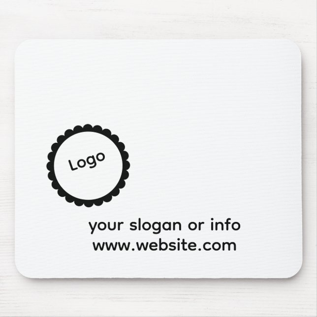 Logo | Business Corporate Company Minimalist Gel  Mouse Pad (Front)