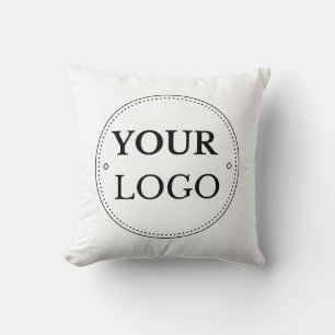 Logo Business Corporate Company Simple Throw Pillow