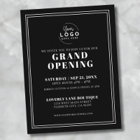 Logo Business Grand Opening