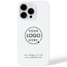 Logo Business | Minimalist Simple iPhone Case