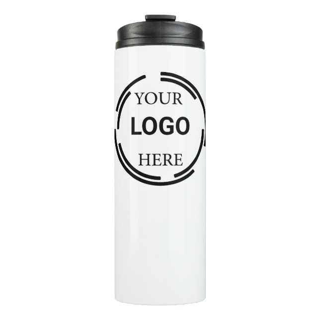 Logo Business Modern Minimal Designs Thermal Tumbler (Front)