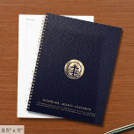 Logo Business Promotional Planner<br><div class="desc">Elegant logo and custom text design to foster brand loyalty and promote your small business. Use the pre-made logo as is, or replace the logo with your own, and change or delete the text on the front to customize. Perfect for using in your business, for promotional purposes and to give...</div>