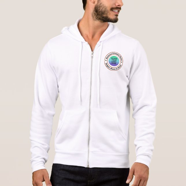 Logo Businesses Company Professional Custom  Hoodie (Front)
