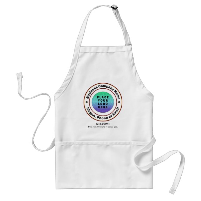 Logo Businesses Company Professional Custom  Standard Apron (Front)