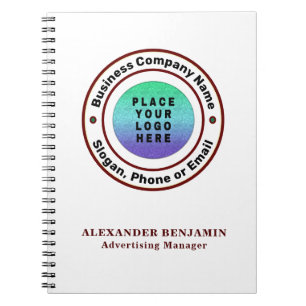 Logo Businesses Company Professional Personalize Notebook